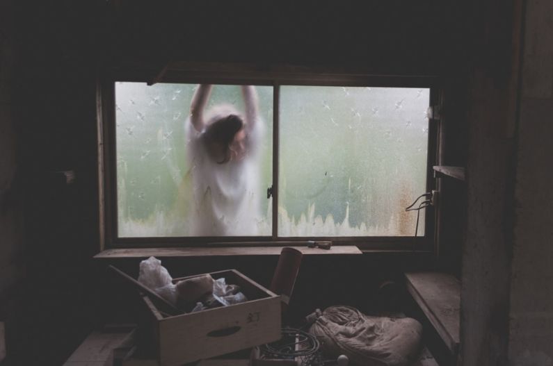 Innovative Storage - woman leaning on window